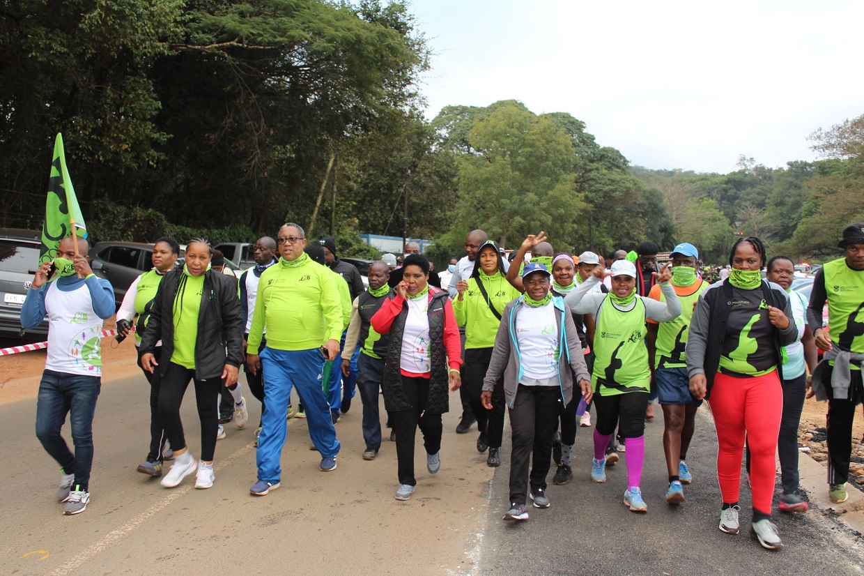  I Choose to be Active Bootcamp Community Activation Campaign held at Thohoyandou Botanical Garden to encourage Citizens to commit to life-long habits of being physically active and embracing positive healthy living